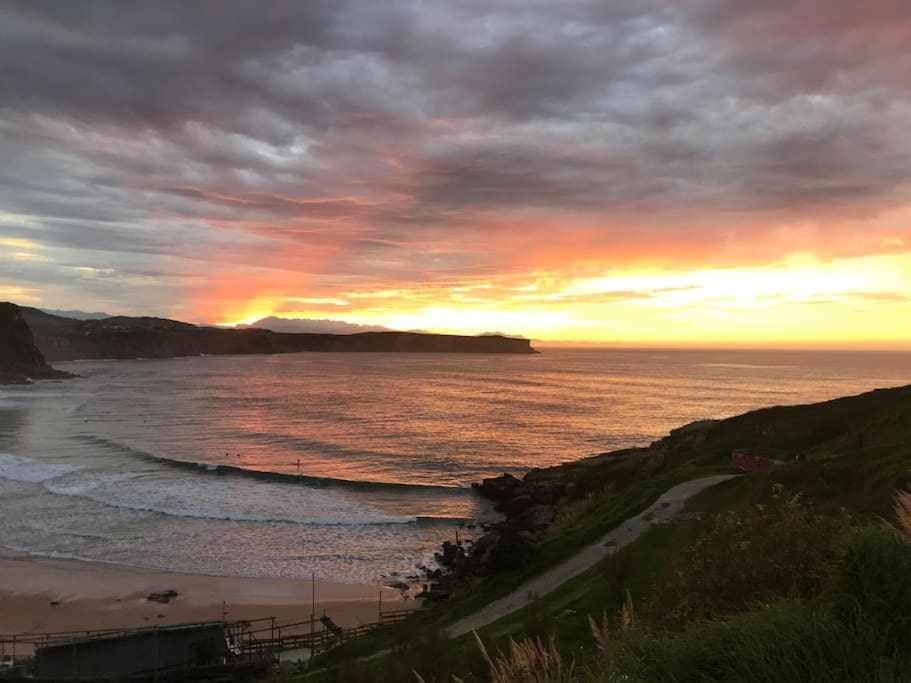 Loft Sunset Playa De Los Locos Suances Bagian luar foto